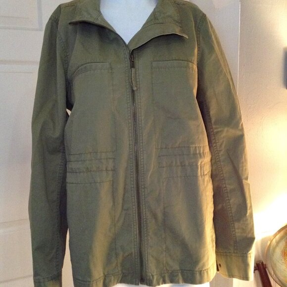 J Crew "L" Safari Jacket;"L", Cotton, Trending, Fashionista, Girlhood, Versatile - Picture 1 of 5